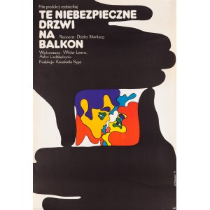 proj. Maciej ŻBIKOWSKI (ur. 1935), Te niebezpieczne drzwi na balkon, 1978