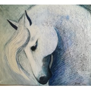 Katarzyna Sadowska, Blue Head, 2019