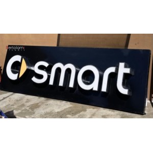 Smart dealership sign