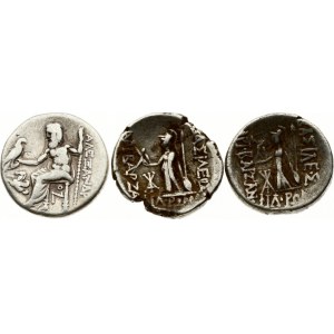 Greece Drachm Lot of 3 Coins