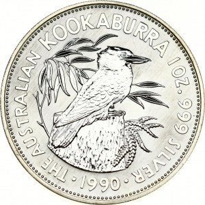 Australia 5 Dollars 1990 Australian Kookaburra