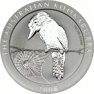 Australia 1 Dollar 2008 P Australian Kookaburra