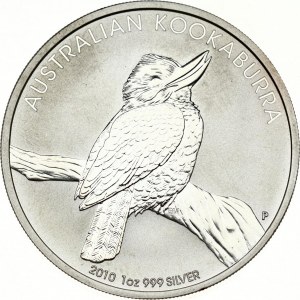 Australia 1 Dollar 2010 P Australian Kookaburra