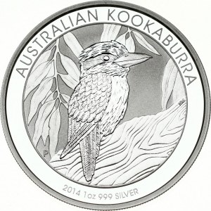 Australia 1 Dollar 2014 P Australian Kookaburra