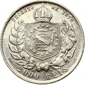 Brazil 2000 Reis 1889