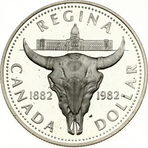 Canada 1 Dollar 1982 Regina Centennial
