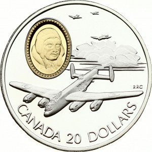 Canada 20 Dollars 1990 Lancaster 683 AVRO
