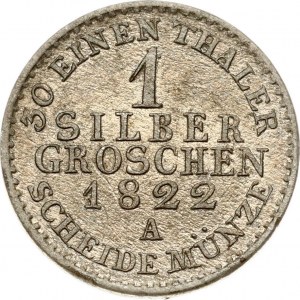 Prussia 1 Silber Groschen 1822 A