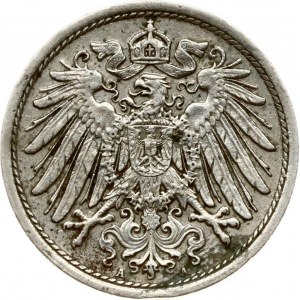 Germany 10 Pfennig ND 1890-1915 A ERROR