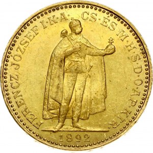 Hungary 20 Korona 1892 KB