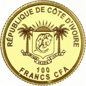 Ivory Coast 100 Francs 2017 CFA Isis