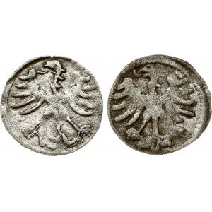 Lithuania Denar ND Vilnius Lot of 2 coins