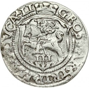 Lithuania Trojak 1562 Shield L/LI