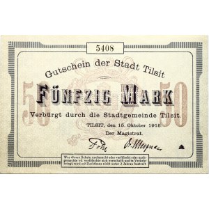 Tilsit 50 Mark 1918