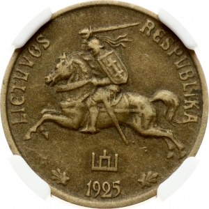 Lithuania 10 Centu 1925 NGC AU 53