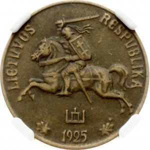 Lithuania 20 Centu 1925 NGC AU 53