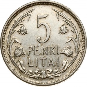 Lithuania 5 Litai 1925
