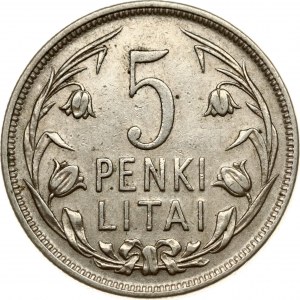 Lithuania 5 Litai 1925