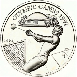 Samoa 10 Tala 1992 XXV Summer Olympics - Hammer Thrower