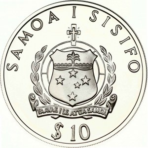 Samoa 10 Tala 1992 XXV Summer Olympics - Hammer Thrower