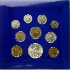 San Marino 1 - 1000 Lire 1994 Set Lot of 10 Coins