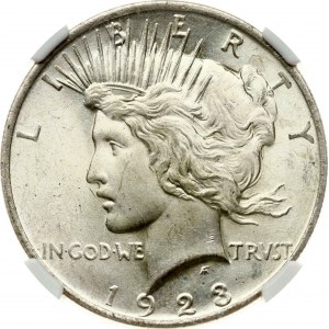 USA 1 Dollar 1923 NGC MS 65