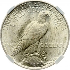USA 1 Dollar 1923 NGC MS 65