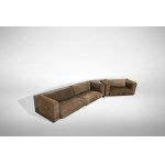 Vintage Sofa Gradual Lounge, Top Rare sofa, designed by Cini Boeri for Knowll Gavina in 1970. A totally innovative modular system, which soon became iconic in 1970s and 1980s, and it is now considered a classic masterpiece of industrial design.
