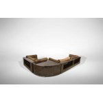 Vintage Sofa Gradual Lounge, Top Rare sofa, designed by Cini Boeri for Knowll Gavina in 1970. A totally innovative modular system, which soon became iconic in 1970s and 1980s, and it is now considered a classic masterpiece of industrial design.