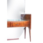 Sideboard toilette, Wooden bathroom sideboard with 3 drawers and a large mirror.