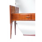 Sideboard toilette, Wooden bathroom sideboard with 3 drawers and a large mirror.