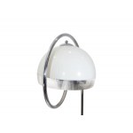 Floor Lamp Space Age Collection Guzzini, Floor Lamp Space Age Collection Guzzini in Steel, plastic, marble base.