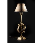 Cupid' table lamp, Delightful brass table lamp model 'Cupid'.