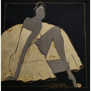 Joanna Sarapata, Gold Ballerina, 2022