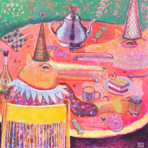 Emilia Waszak, Tea time II, 2022