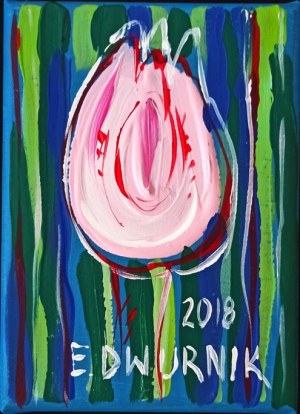 Edward Dwurnik, Tulipan, 2018