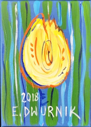 Edward Dwurnik, Tulipan, 2018