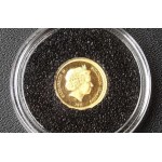Šalamounovy ostrovy - 5 USD, sada 7 zlatých mincí ze série Nejmenší zlaté mince světa