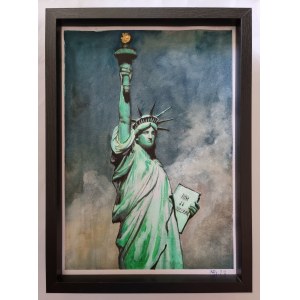 Czeslaw Nawrat, Statue of Liberty, 2023