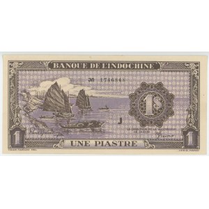 French Indochina 1 Piastre 1943