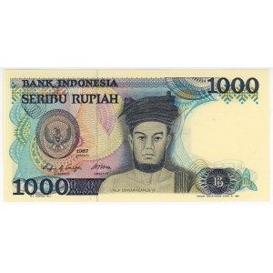 Indonesia 1000 Rupiah 1987