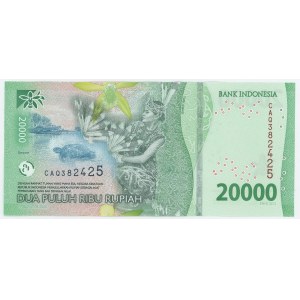 Indonesia 20000 Rupiah 2022