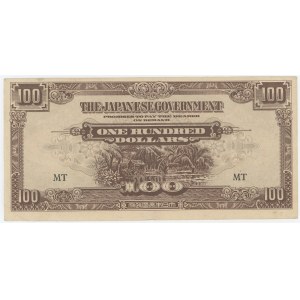 Malaya 100 Dollars 1942 Japanese Government