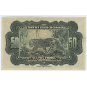 Belgian Congo 50 Francs 1943 - 1952 (ND)