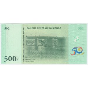 Congo 500 Francs 2010