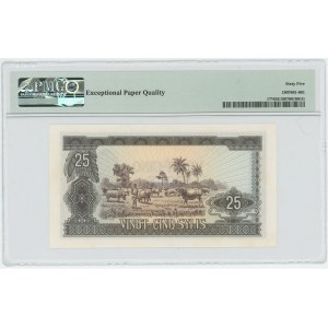 Guinea 25 Sylis 1971 Replacement PMG 65EPQ Gem Uncirculated
