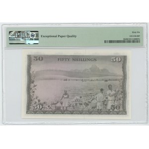 Kenya 50 Shillings 1971 PMG 66EPQ Gem UNC