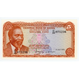 Kenya 5 Shillings 1978