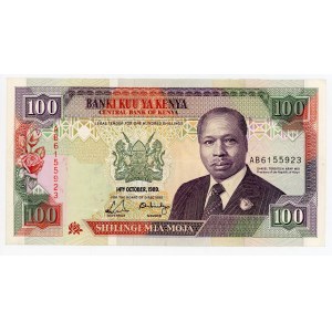 Kenya 100 Shillings 1989