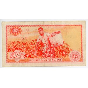 Malawi 5 Kwacha 1964 - 1973 (ND)